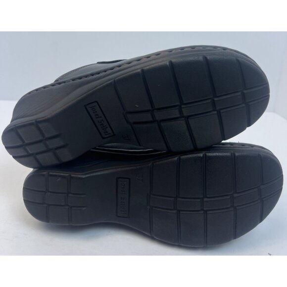 Josef Seibel Womens Black Leather Clog Carole (56308) EU 37 US 6-6.5 - Picture 11 of 12